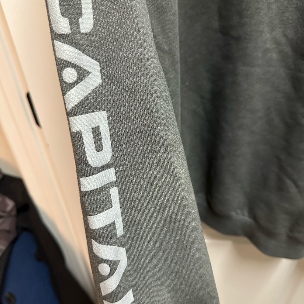 Carhartt Men's Gray Hoodie size L/ NWOT B81 - Picture 4 of 6